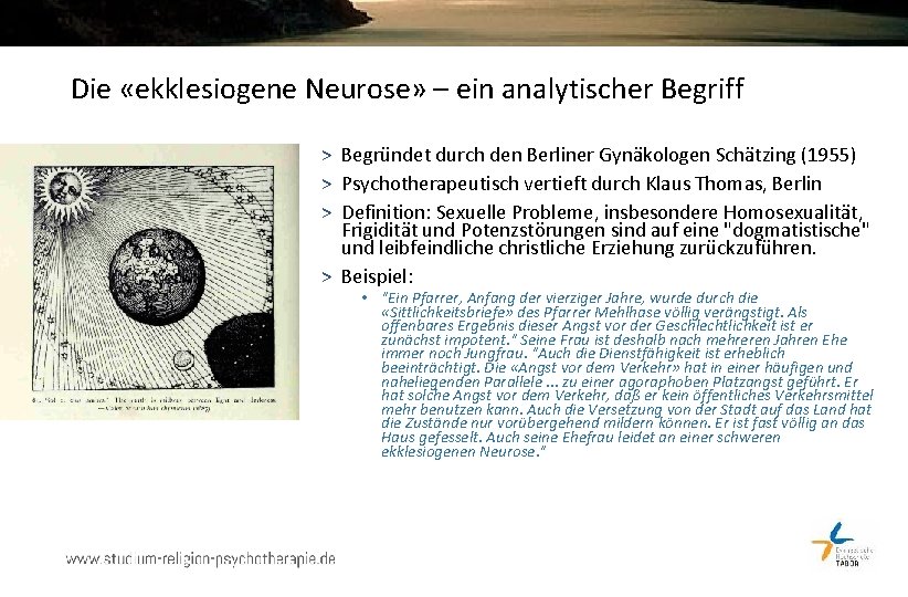 Die «ekklesiogene Neurose» – ein analytischer Begriff > Begründet durch den Berliner Gynäkologen Schätzing