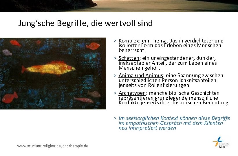 Jung’sche Begriffe, die wertvoll sind > Komplex: ein Thema, das in verdichteter und isolierter