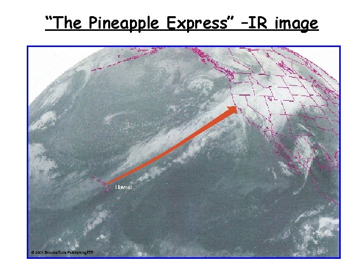 “The Pineapple Express” –IR image 