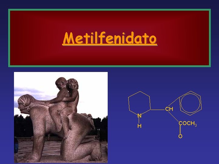 Metilfenidato CH N H COCH 3 O 