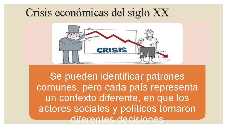 CRISIS ECONMICAS GLOBALES SU IMPACTO EN AMRICA LATINA