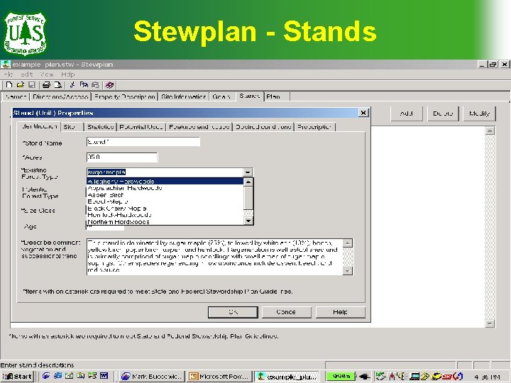 Stewplan - Stands 