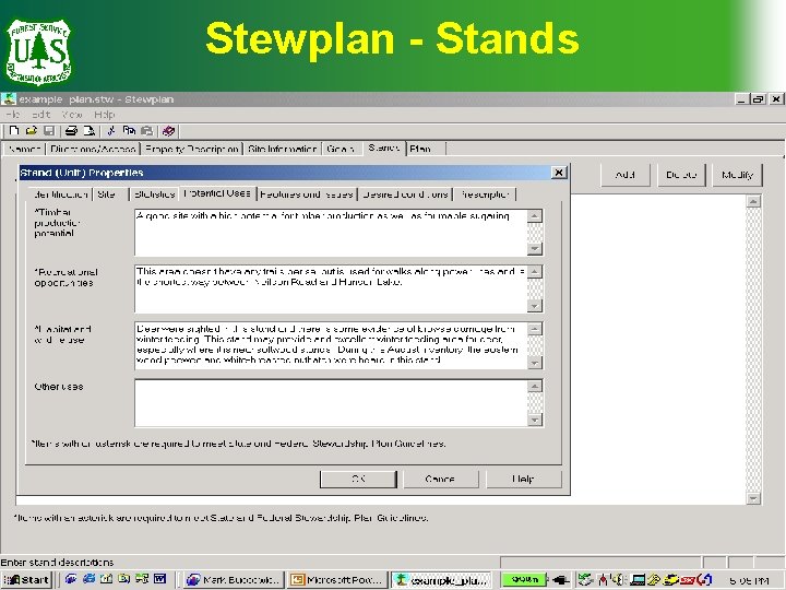 Stewplan - Stands 