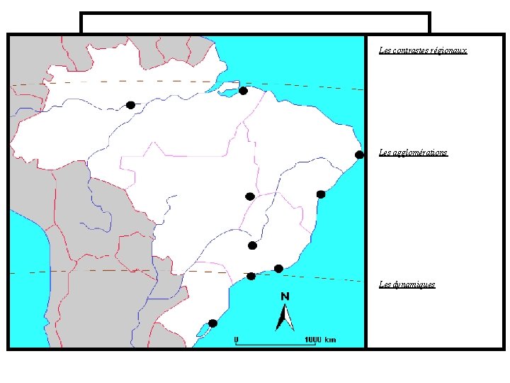 Les contrastes régionaux Les agglomérations Les dynamiques 
