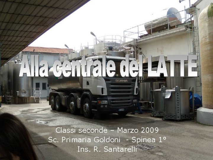 Classi seconde – Marzo 2009 Sc. Primaria Goldoni - Spinea 1° Ins. R. Santarelli