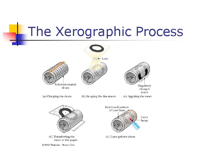 The Xerographic Process 