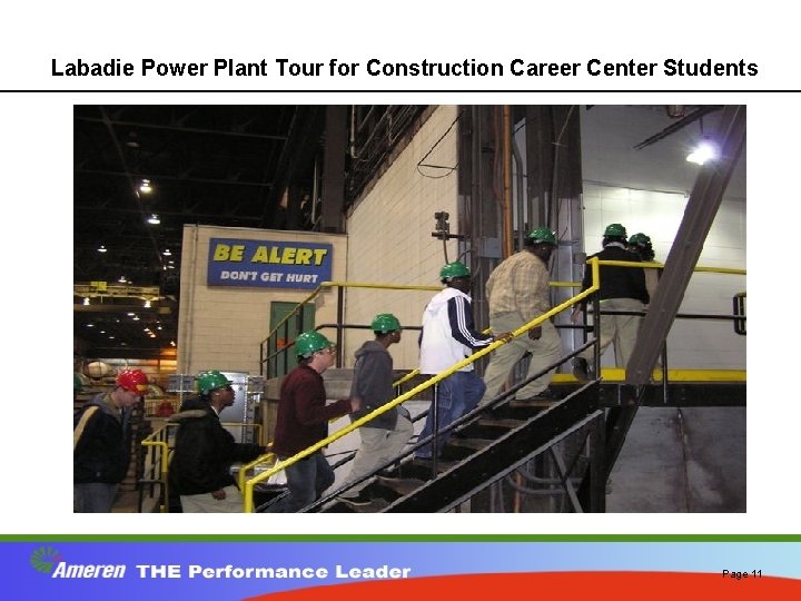 Labadie Power Plant Tour for Construction Career Center Students Page 11 