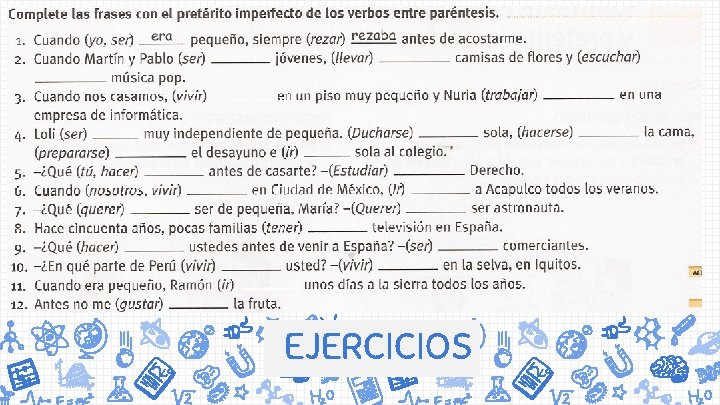 EJERCICIOS 