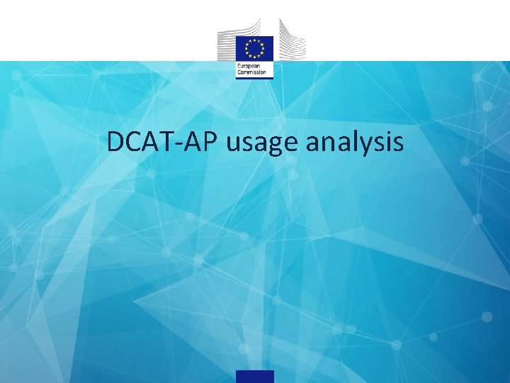 DCAT-AP usage analysis 