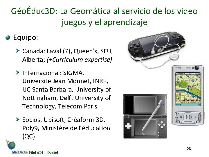 GéoÉduc 3 D: La Geomática al servicio de los video juegos y el aprendizaje