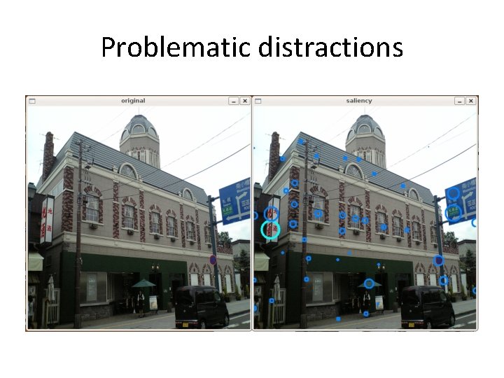 Problematic distractions 