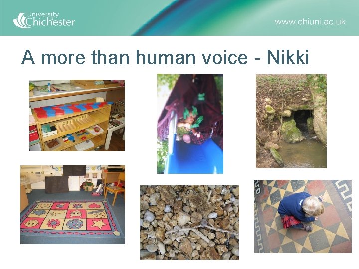 A more than human voice - Nikki 