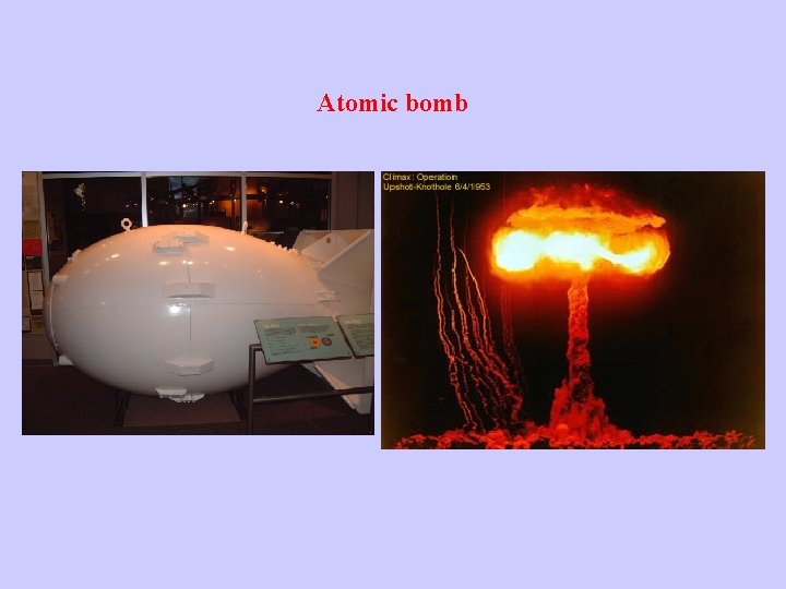 Atomic bomb 