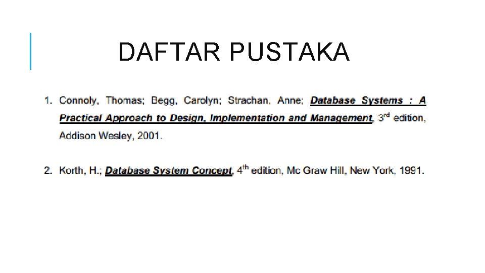 DAFTAR PUSTAKA 