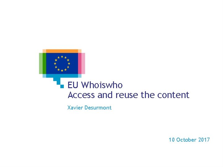 Eu Whoiswho Eu Whoiswho