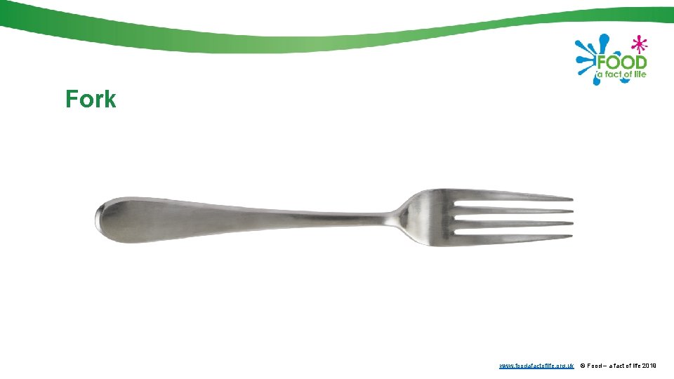 Fork www. foodafactoflife. org. uk © Food – a fact of life 2019 