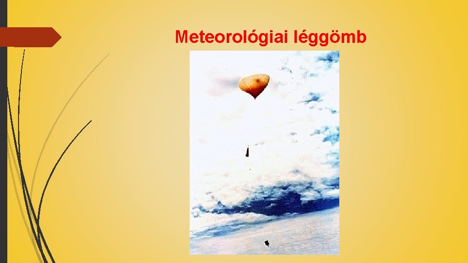 Meteorológiai léggömb 