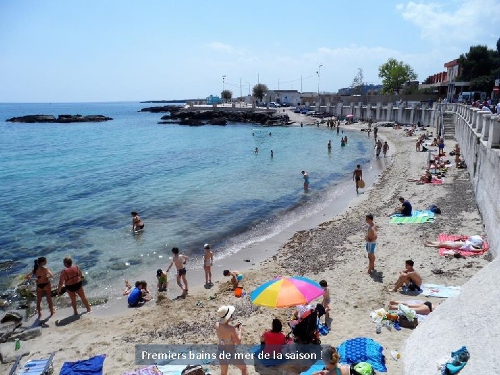 Premiers bains de mer de la saison ! 