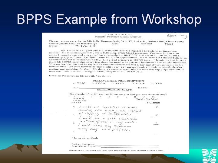 BPPS Example from Workshop 