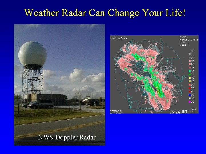 Weather Radar Can Change Your Life! NWS Doppler Radar 