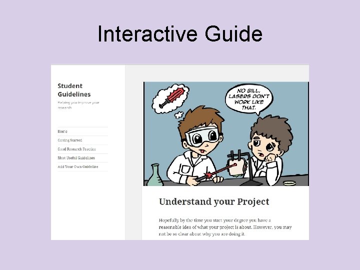 Interactive Guide 