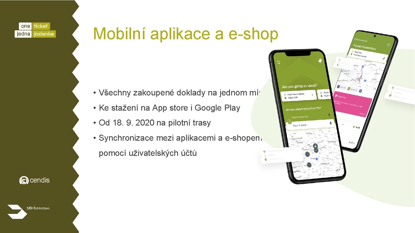 Mobilní aplikace a e-shop • Všechny zakoupené doklady na jednom místě • Ke stažení