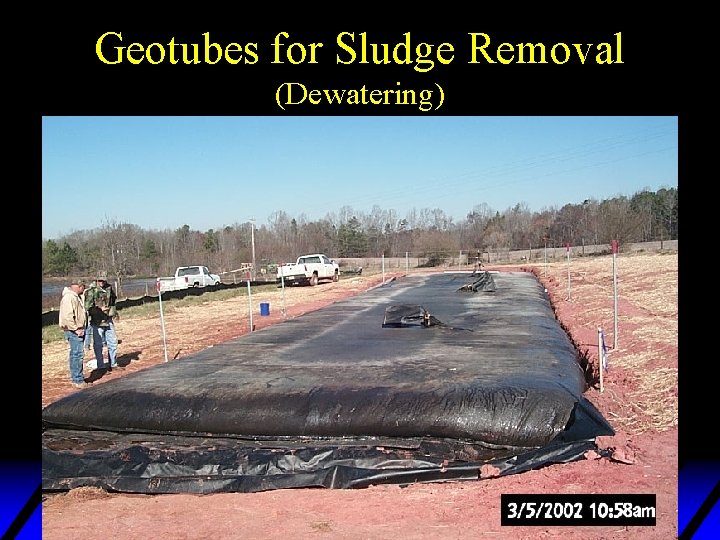 Geotubes for Sludge Removal (Dewatering) 