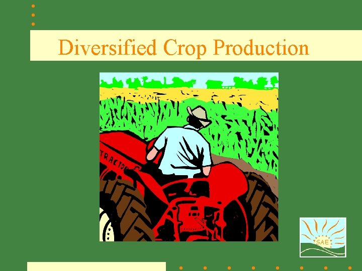 Diversified Crop Production SAE 