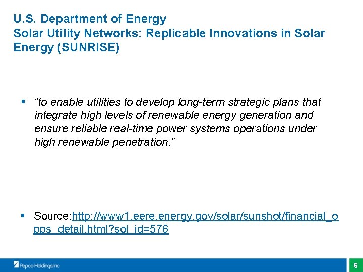 SUNRISE Update Presented by Steve Steffel Alex Dinkel
