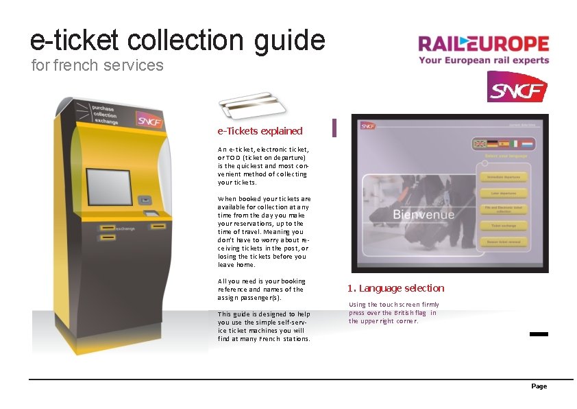 eticket collection guide for french services eTickets explained
