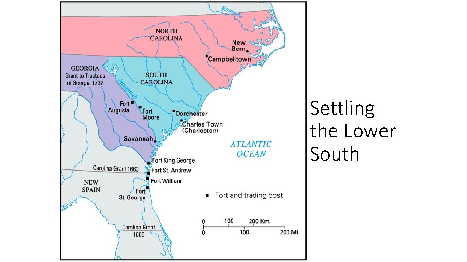 Settling the Lower South Settling the Lower South