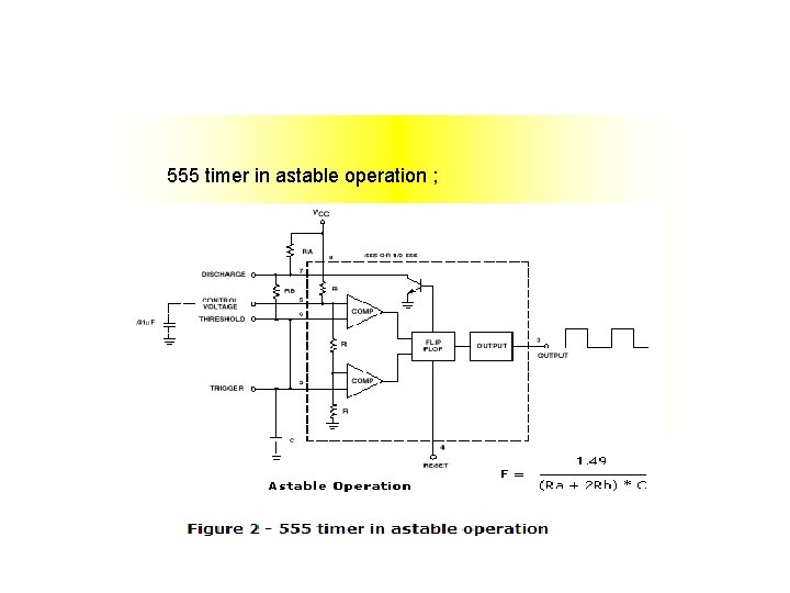 555 timer in astable operation ; 