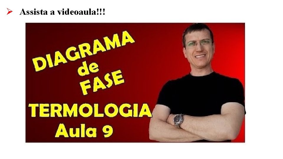 Ø Assista a videoaula!!! 