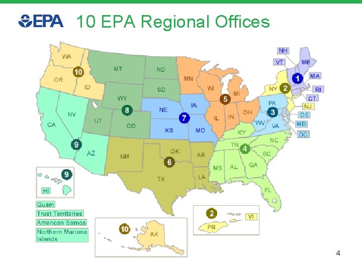 10 EPA Regional Offices 4 