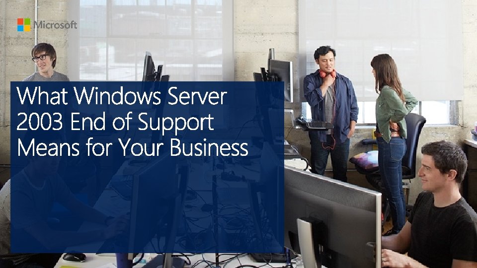 Windows Server 2003 End of Support 