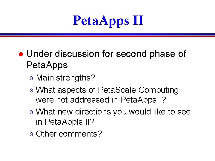 Peta. Apps II l Under discussion for second phase of Peta. Apps » Main Peta. Apps II l Under discussion for second phase of Peta. Apps » Main