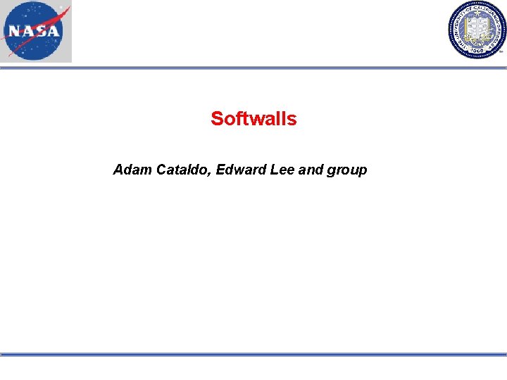 Softwalls Adam Cataldo, Edward Lee and group 