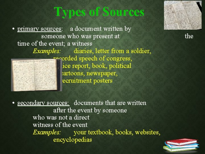 Present Source UNIT ONE Introduction to Modern World History INTRODUCTION