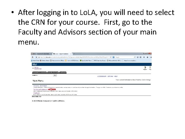 Lofla Sign Using Lo LA Logging in to Lo LA