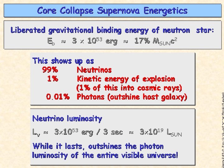 Core collapse 