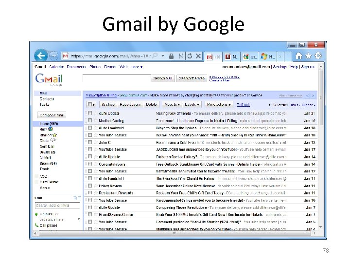 Gmail by Google 78 