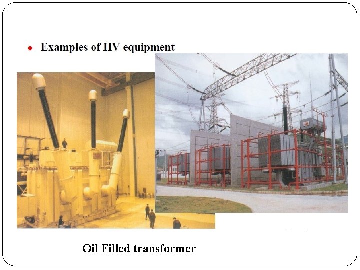 Oil Filled transformer 