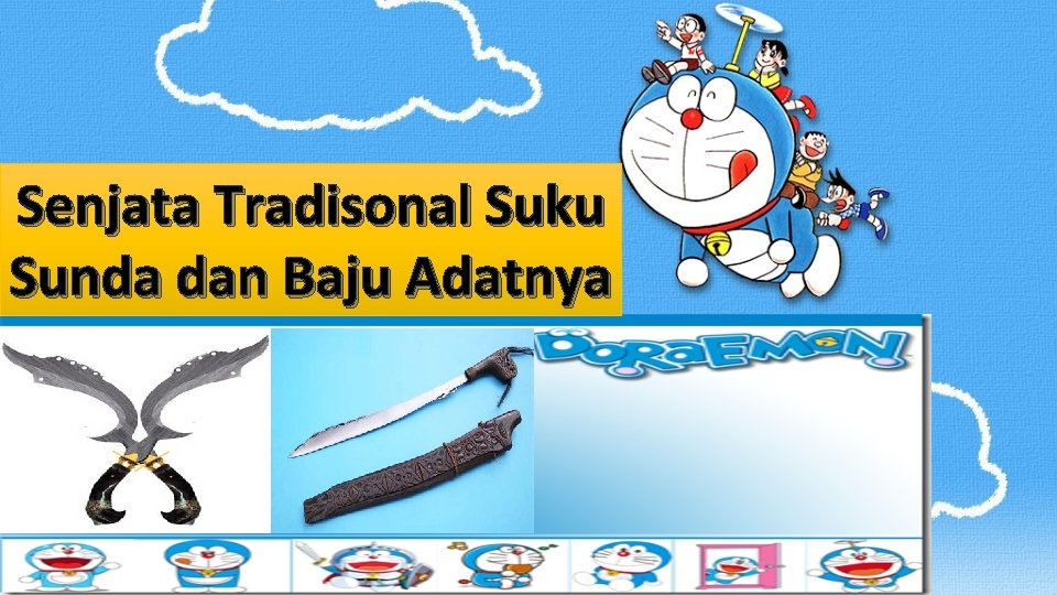 Senjata Tradisonal Suku Sunda dan Baju Adatnya 