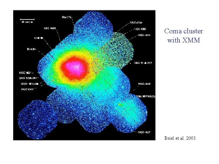 Coma cluster with XMM Briel et al. 2001 