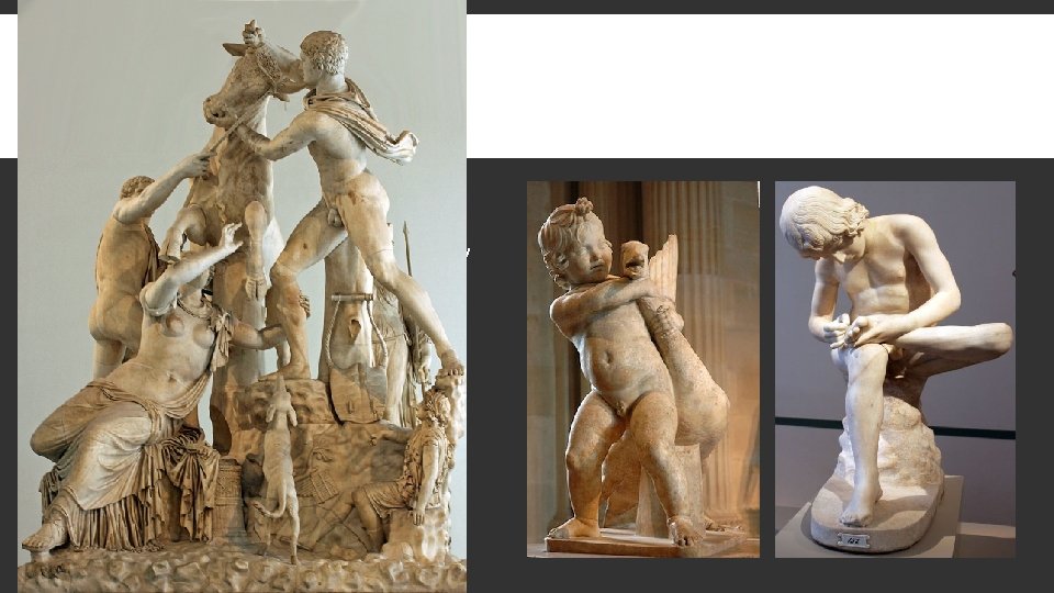 SOCHAŘSTVÍ Náměty: portrét, poprvé ženský akt Zachycení vnější nedokonalosti, bolesti, obyčejnosti, city, drama Zachycení