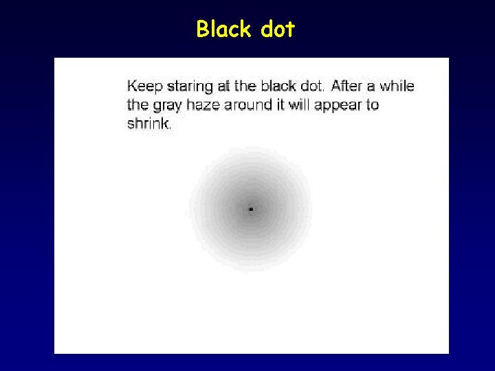 Black dot 