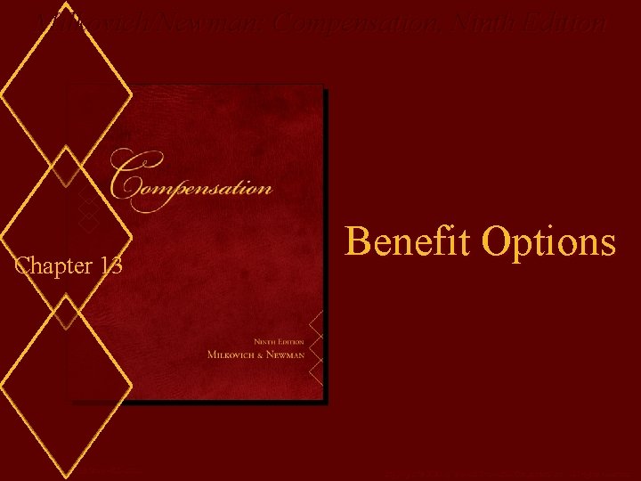 Milkovich/Newman: Compensation, Ninth Edition Chapter 13 Mc. Graw-Hill/Irwin Benefit Options Copyright © 2008 by