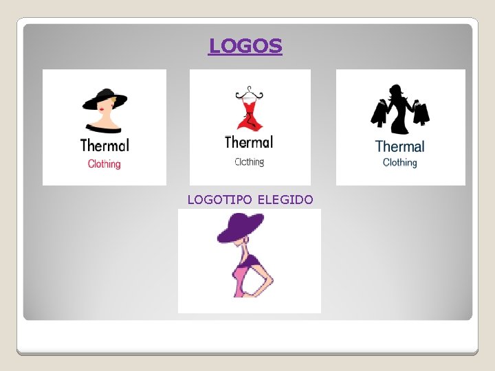 LOGOS LOGOTIPO ELEGIDO 