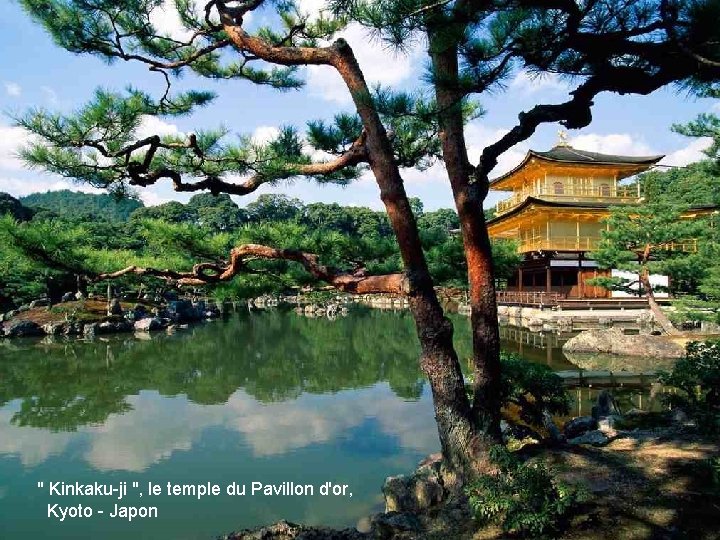 " Kinkaku-ji ", le temple du Pavillon d'or, Kyoto - Japon 