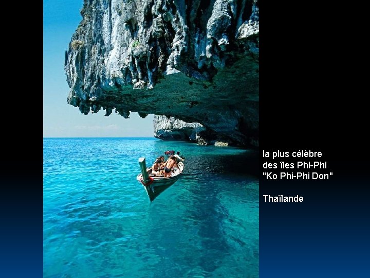 la plus célèbre des îles Phi-Phi "Ko Phi-Phi Don" Thaïlande 